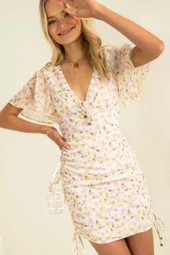 Sundae Muse DRESSES Nisha Dress / White