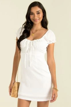 Sundae Muse Quinn Dress / White New Arrivals
