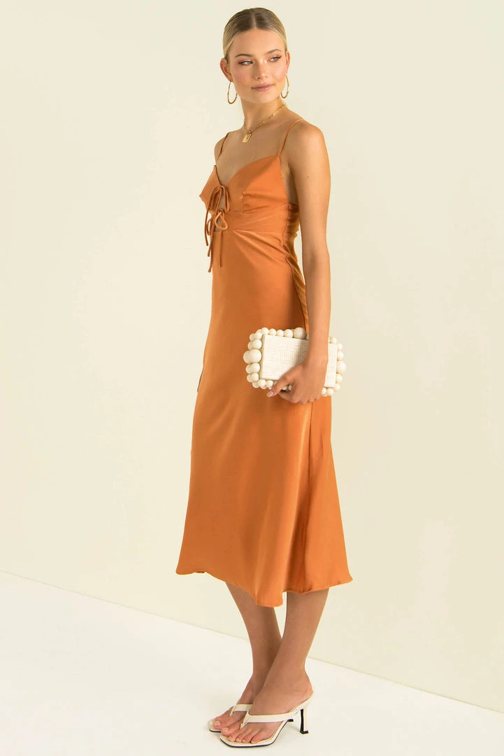 Sundae Muse Alessandra Dress / Peach DRESSES 6 Sundae Muse Alessandra Dress / Peach DRESSES