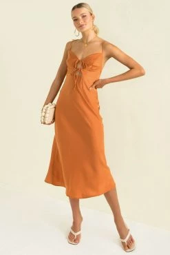 Sundae Muse Alessandra Dress / Peach DRESSES 18 Sundae Muse Alessandra Dress / Peach DRESSES
