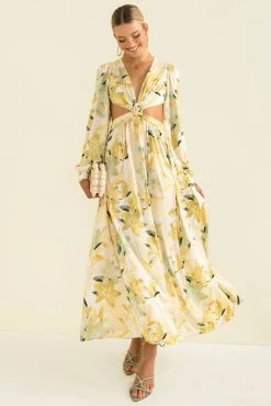 Sundae Muse New Arrivals Havana Dress / Yellow 24 Sundae Muse New Arrivals Havana Dress / Yellow