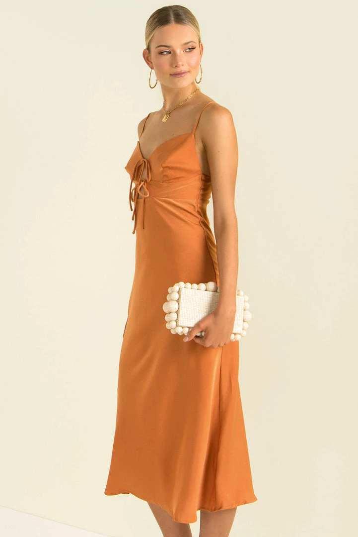 Sundae Muse Alessandra Dress / Peach DRESSES 10 Sundae Muse Alessandra Dress / Peach DRESSES