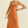 Sundae Muse Alessandra Dress / Peach DRESSES