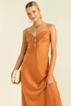 Sundae Muse Alessandra Dress / Peach DRESSES 20 Sundae Muse Alessandra Dress / Peach DRESSES