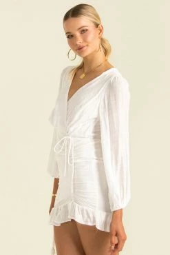 Sundae Muse Aleena Dress / White