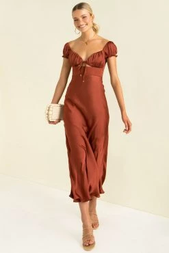 Sundae Muse Trinity Dress / Wine DRESSES