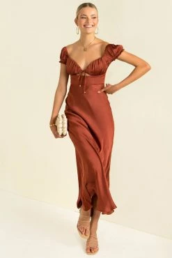 Sundae Muse Trinity Dress / Wine DRESSES