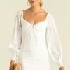 Sundae Muse DRESSES Lorenna Dress / White