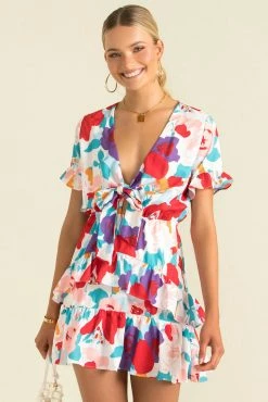 Sundae Muse Keeley Dress / White