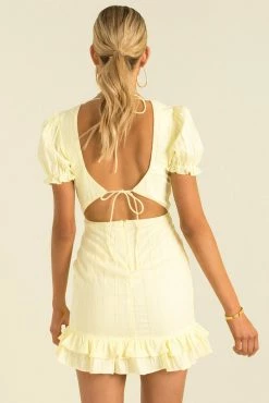 Sundae Muse Devin Dress / Lemon