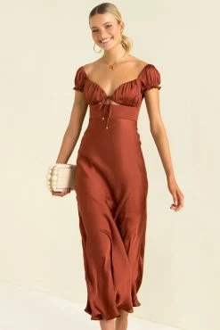 Sundae Muse Trinity Dress / Wine DRESSES