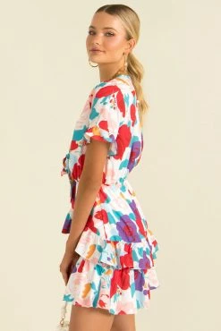 Sundae Muse Keeley Dress / White