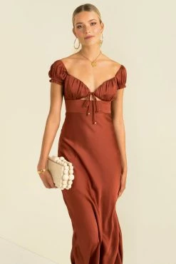 Sundae Muse Trinity Dress / Wine DRESSES