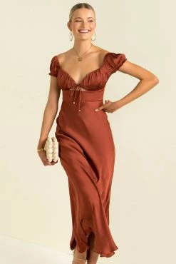 Sundae Muse Trinity Dress / Wine DRESSES