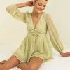 Sundae Muse Playsuits & Rompers Hope Playsuit / Green