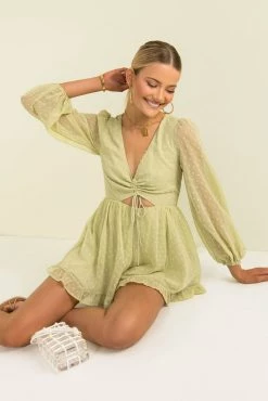 Sundae Muse Playsuits & Rompers Hope Playsuit / Green