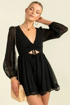 Sundae Muse Playsuits & Rompers Hope Playsuit / Black