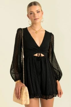 Sundae Muse Playsuits & Rompers Hope Playsuit / Black