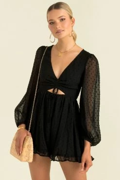 Sundae Muse Playsuits & Rompers Hope Playsuit / Black