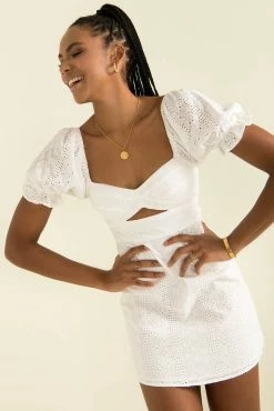 Sundae Muse DRESSES Sharla Dress / White