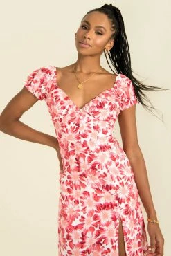 Sundae Muse DRESSES Abrielle Dress / Hot Pink