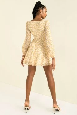 Sundae Muse Rosalyn Dress / Yellow
