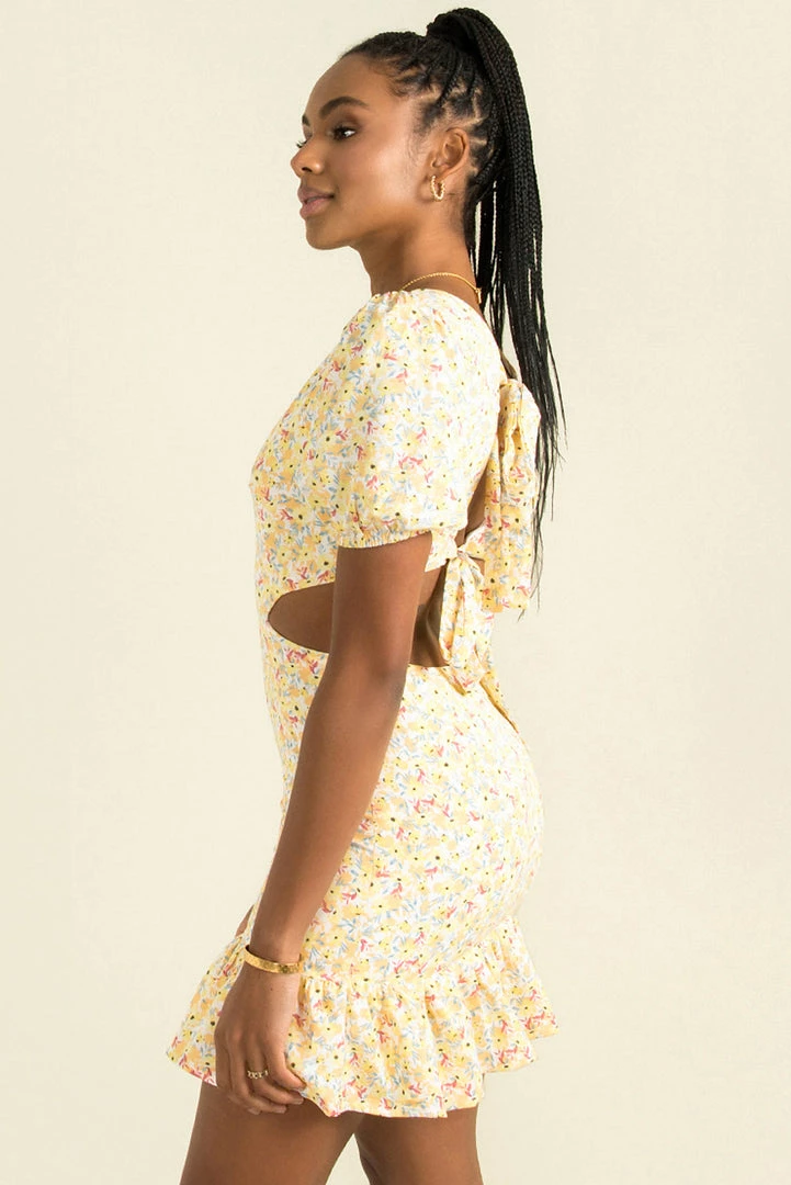 Sundae Muse Leighton Dress / Yellow 11 Sundae Muse Leighton Dress / Yellow