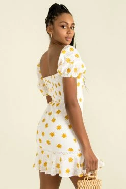Sundae Muse DRESSES Neve Dress / Yellow Floral