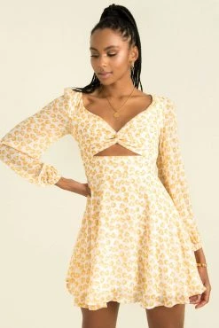 Sundae Muse Rosalyn Dress / Yellow