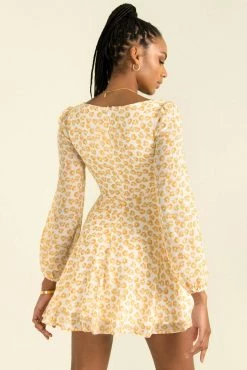 Sundae Muse Rosalyn Dress / Yellow