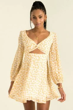 Sundae Muse Rosalyn Dress / Yellow