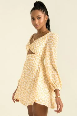 Sundae Muse Rosalyn Dress / Yellow