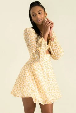 Sundae Muse Rosalyn Dress / Yellow