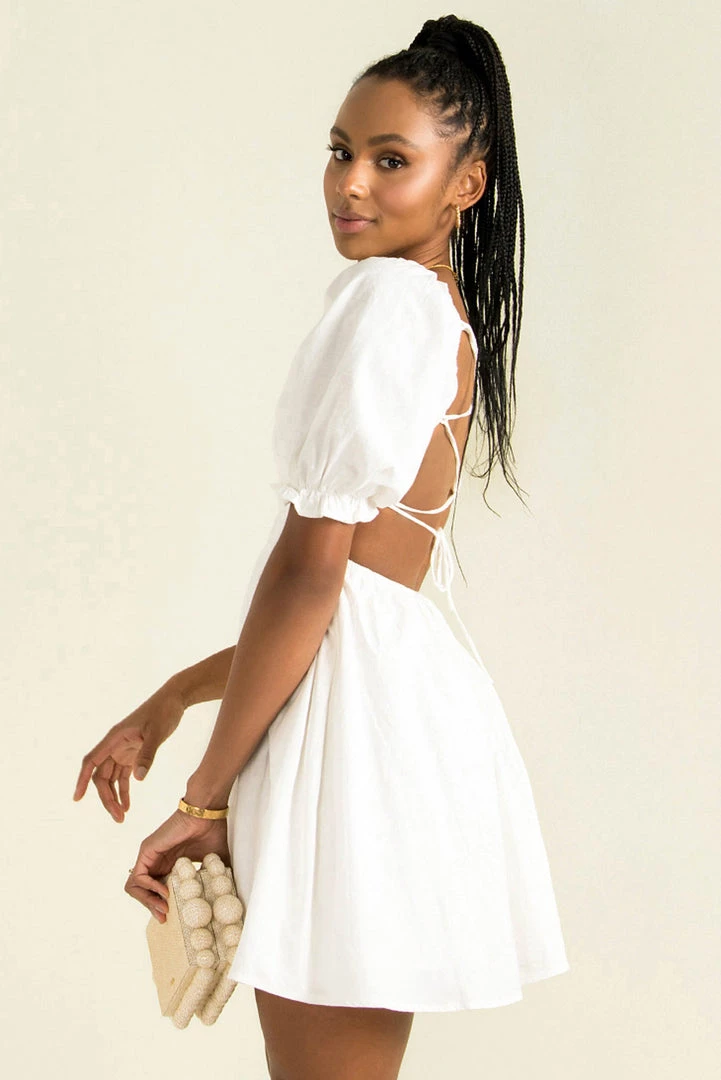 Sundae Muse DRESSES Peyton Dress / White 11 Sundae Muse DRESSES Peyton Dress / White