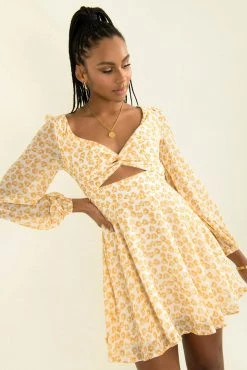 Sundae Muse Rosalyn Dress / Yellow