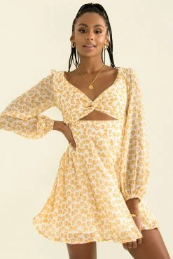 Sundae Muse Rosalyn Dress / Yellow