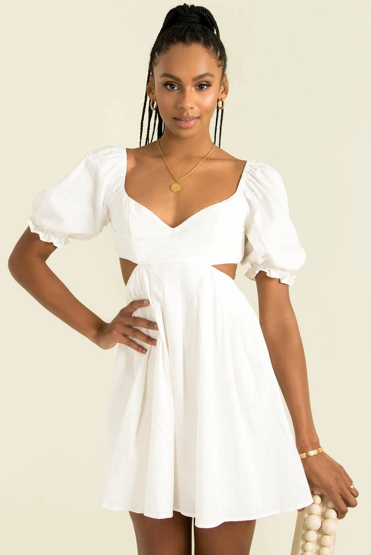 Sundae Muse DRESSES Peyton Dress / White 14 Sundae Muse DRESSES Peyton Dress / White