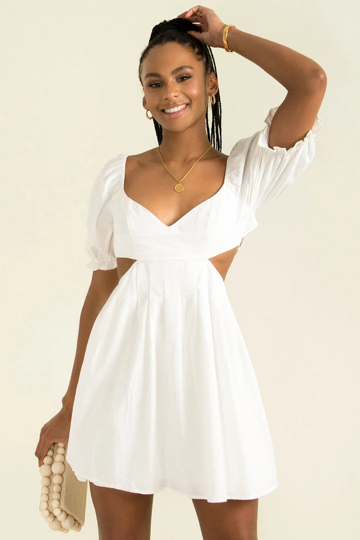 Sundae Muse DRESSES Peyton Dress / White 7 Sundae Muse DRESSES Peyton Dress / White