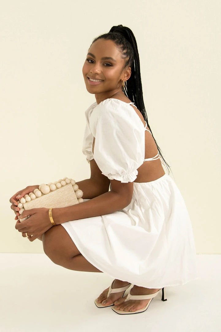 Sundae Muse DRESSES Peyton Dress / White 6 Sundae Muse DRESSES Peyton Dress / White