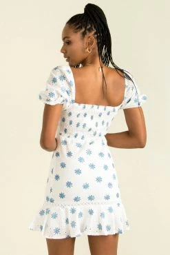 Sundae Muse Neve Dress / Blue Floral DRESSES
