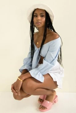 Sundae Muse Sana Top / Sky