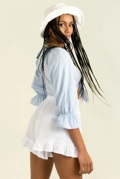 Sundae Muse Sana Top / Sky