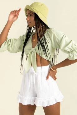 Sundae Muse Sana Top / Green