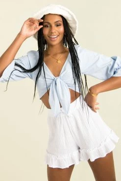 Sundae Muse Sana Top / Sky