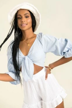 Sundae Muse Sana Top / Sky