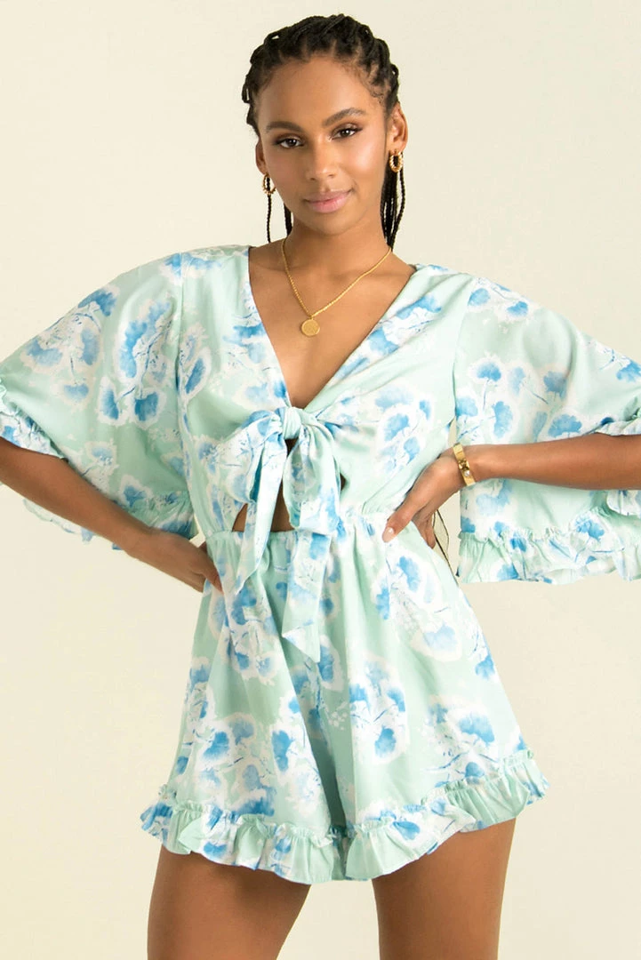 Sundae Muse Alice Playsuit / Blue Print New Arrivals 13 Sundae Muse Alice Playsuit / Blue Print New Arrivals