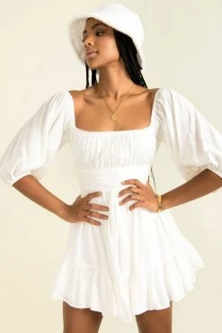 Sundae Muse Daria Dress / White DRESSES