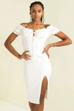 Sundae Muse Mariana Dress / White
