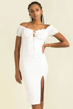 Sundae Muse Mariana Dress / White