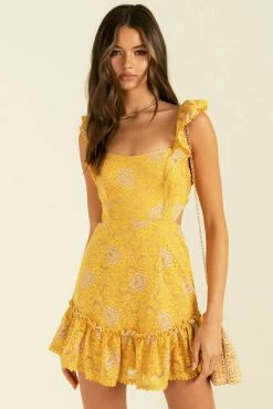 Sundae Muse DRESSES Evelyn Dress / Yellow